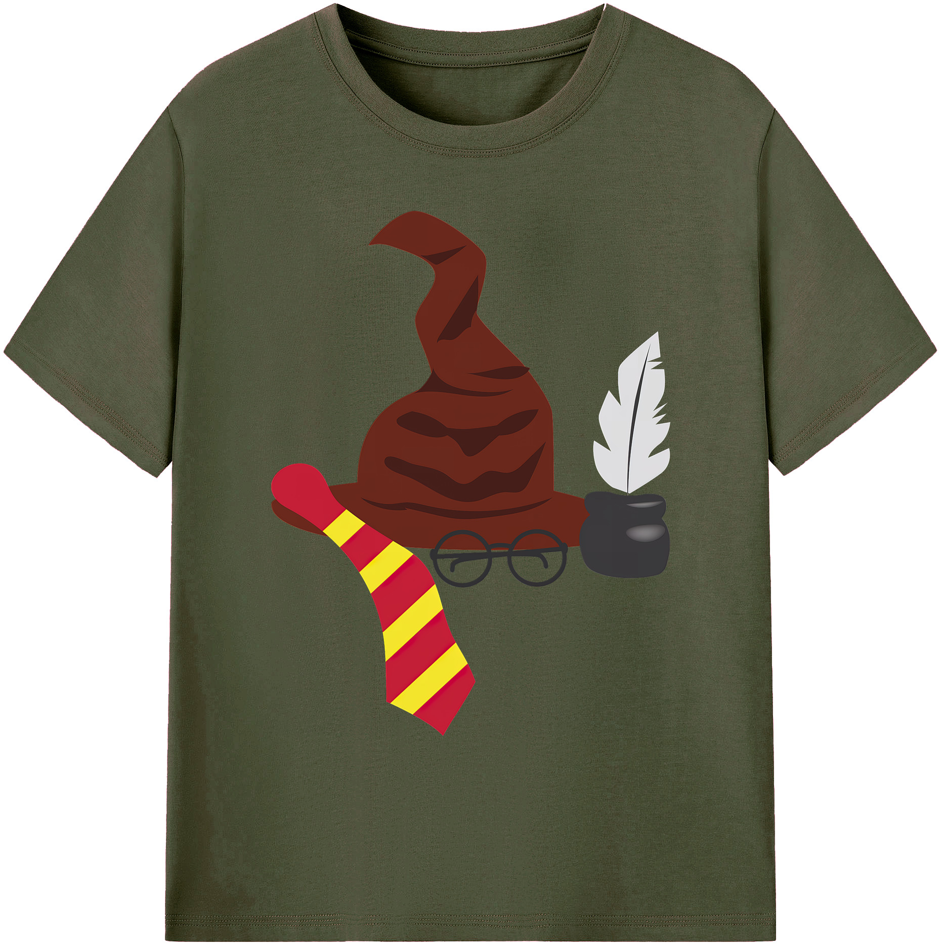 （画像用） Harry Potter ハリー・ポッターシリーズ 綿100％ メンズ半袖Tシャツ｜肌触りやわらか＆通気性